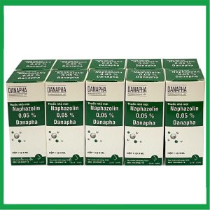 Nhà Thuốc Đa Phúc - Thuốc nhỏ mũi Naphazolin 0.05% Danapha điều trị nghẹt mũi, sổ mũi, viêm mũi 1 Nhà Thuốc Đa Phúc - Naphazolin Lo 5ml Da Nang