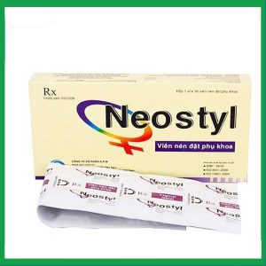 Viên đặt âm đạo Neostyl điều trị nhiễm khuẩn, nấm âm đạo, huyết trắng (1 vỉ x 10 viên)