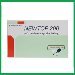 Viên nang Newtop 200 trị nhiễm khuẩn đường hô hấp, tiết niệu (1 vỉ x 10 viên)