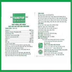 Nhà Thuốc Đa Phúc - Nhiet mieng Tametop vi 1