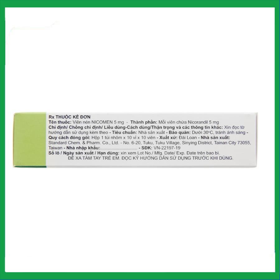 Nicomen-5mg-2.jpg Nhà Thuốc Đa Phúc - Nicomen 5mg 2