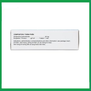 Nhà Thuốc Đa Phúc - Thuốc No-spa 40mg Sanofi điều trị co thắt cơ trơn, sỏi túi mật, sỏi ống mật (5 vỉ x 10 viên) 2 Nhà Thuốc Đa Phúc - No spa 40mg 2