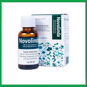 Dung dịch Novolinda CPC1 Hà Nội điều trị bệnh trứng cá, viêm nang lông (30ml)