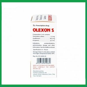 Nhà Thuốc Đa Phúc - Dung dịch uống OLEXON S điều trị ho có đờm, ho do hen phế quản (90ml) 1 Nhà Thuốc Đa Phúc - OLEXON S 2