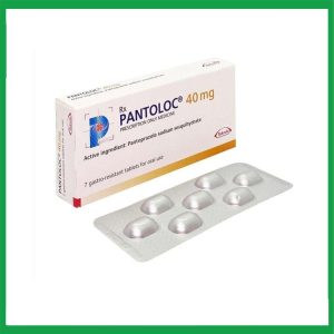 Viên nén Pantoloc 40mg Takeda điều trị viêm thực quản trào ngược (1 vỉ x 7 viên)