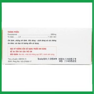 Nhà Thuốc Đa Phúc - Paracetamol2