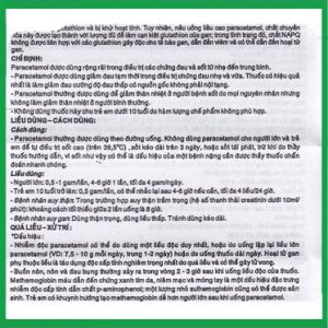 Nhà Thuốc Đa Phúc - Paracetamol3