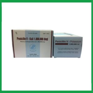 Nhà Thuốc Đa Phúc - Thuốc Penicilin V Kali 1.000.000 IU TW1 điều trị nhiễm trùng, nhiễm khuẩn 2 Nhà Thuốc Đa Phúc - Penicilin 1MUI TW1 1