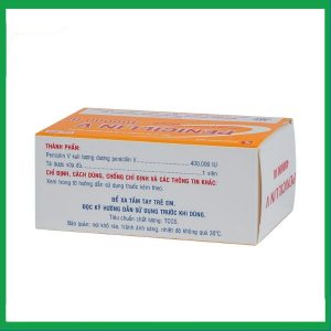 Nhà Thuốc Đa Phúc - Thuốc Penicillin V 400000 IU Mekophar điều trị các chứng nhiễm khuẩn (10 vỉ x 10 viên) 1 Nhà Thuốc Đa Phúc - Penicillin V 2