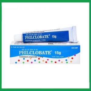 Kem bôi da PhilClobate Phil Inter Pharma điều trị viêm da, chàm, chàm dị ứng (15g)