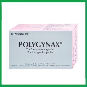 Viên đặt âm đạo Polygynax điều trị viêm âm đạo, âm hộ - âm đạo (2 vỉ x 6 viên)