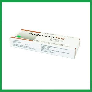 Nhà Thuốc Đa Phúc - Thuốc Prednisolone 5mg Nam Hà chống viêm, chống dị ứng và ức chế miễn dịch (Hộp 2 vỉ x 20 viên) 1 Nhà Thuốc Đa Phúc - Prednisolon 5mg Nam Ha 2