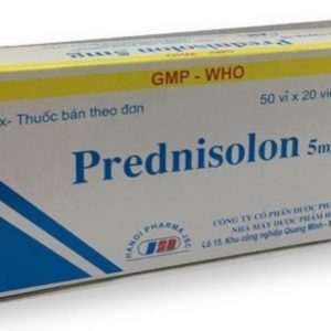 Thuốc kháng viêm Prednisolon 5mg DP Hà Nội