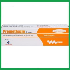 Nhà Thuốc Đa Phúc - Kem bôi da Promethazin 2% trị ngứa sẩn, mày đay, côn trùng đốt (Tuýp 10g) 1 Nhà Thuốc Đa Phúc - Promethazine 3