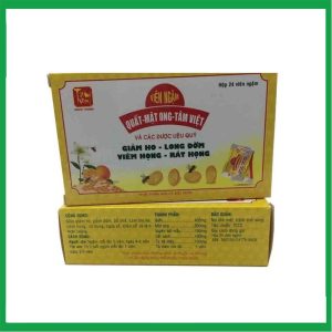 Nhà Thuốc Đa Phúc - Viên ngậm Quất mật ong ngâm Tâm Việt ( Hộp 24 viên ) 2 Nhà Thuốc Đa Phúc - Quat mat ong Tam Viet 1