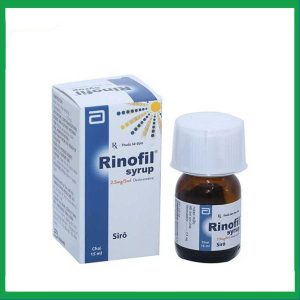 Syrup Rinofil 2.5mg/5ml điều trị viêm mũi dị ứng (15ml)