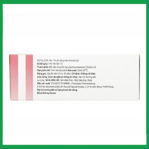 Nhà Thuốc Đa Phúc - Thuốc Rotalzon 50mg điều trị tăng huyết áp (6 vỉ x 10 viên) 1 Nhà Thuốc Đa Phúc - Rotalzon 50mg 2