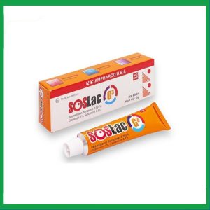 Kem bôi da Soslac G3 điều trị viêm da dị ứng, lang ben (15g)