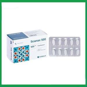 Thuốc Scanax 500 Stella điều trị nhiễm khuẩn (5 vỉ x 10 viên)