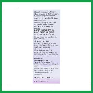 Nhà Thuốc Đa Phúc - Seretide Evohaler2