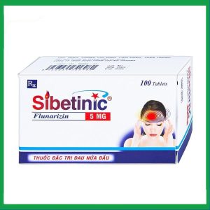 Thuốc Sibetinic đặc trị đau nửa đầu(10 vỉ x 10 viên)