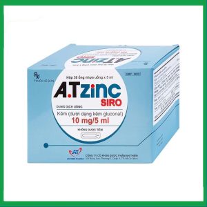 Siro A.Tzinc 10mg/5ml An Thiên phòng ngừa và điều trị thiếu kẽm (30 ống)