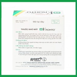 Nhà Thuốc Đa Phúc - Thuốc nhỏ mắt New V.Rohto điều trị mỏi mắt, sung huyết kết mạc 2 Nhà Thuốc Đa Phúc - Smart Pharma Thuoc nho mat New V.Rohto dieu tri moi mat sung huyet ket mac 2