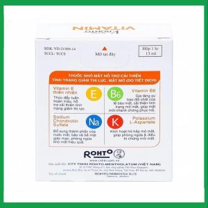 Nhà Thuốc Đa Phúc - Smart Pharma Thuoc nho mat V.Rohto Vitamin ho tro cai thien tinh trang giam thi luc mat mo 2
