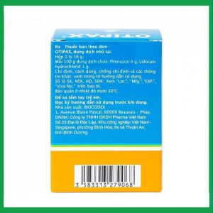 Nhà Thuốc Đa Phúc - Thuốc nhỏ tai Otipax Biocodex điều trị đau do viêm tai 2 Nhà Thuốc Đa Phúc - Smart Pharma Thuoc nho tai Otipax Biocodex dieu tri dau do viem tai 2