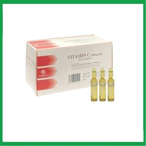 Thuốc tiêm Vitamin C 500mg/5ml TW1 phòng và điều trị thiếu vitamin C ( Hộp 50 ống)