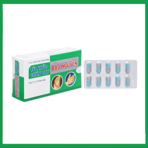 Viên uống Tê Nhức Chân Tay Bảo Nguyên tăng cường lưu thông khí huyết (3 vỉ x 10 viên)