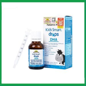 Siro Kids Smart Drops DHA 20ml Nature's Way thúc đẩy sự phát triển của não bộ và hệ thần kinh ở trẻ nhỏ