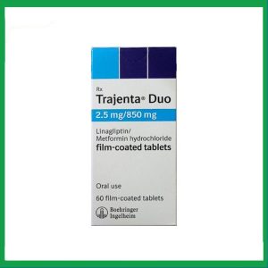 Thuốc Trajenta Duo 2.5mg/850mg Boehringer điều trị đái tháo đường tuýp 2 (60 viên)