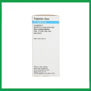 Nhà Thuốc Đa Phúc - Thuốc Trajenta Duo 2.5mg/850mg Boehringer điều trị đái tháo đường tuýp 2 (60 viên) 1 Nhà Thuốc Đa Phúc - Smart pharma 2024 11 27T160720.752