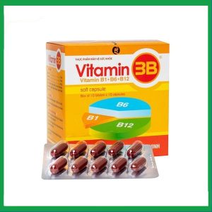 Viên uống Vitamin 3B Phúc Vinh giảm các triệu chứng đau thần kinh tọa, thần kinh ngoại biên (10 vỉ x 10 viên)