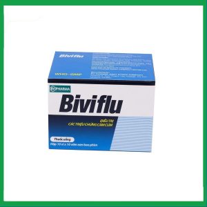 Thuốc Biviflu BV Pharma điều trị các triệu chứng cảm cúm (10 vỉ x 10 viên)