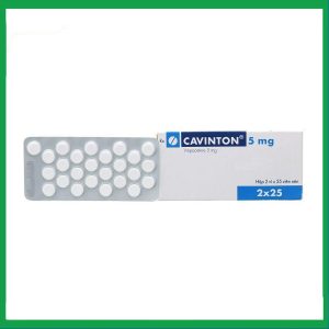 Thuốc Cavinton 5mg Gedeon giảm các triệu chứng tâm thần (2 vỉ x 25 viên)