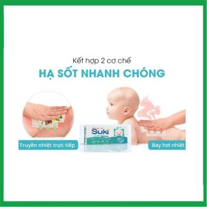 Nhà Thuốc Đa Phúc - Khăn hạ sốt Suki hỗ trợ hạ nhiệt giảm sốt (5 túi x 5 khăn) 2 Nhà Thuốc Đa Phúc - Smart pharma 2024 12 21T095936.310