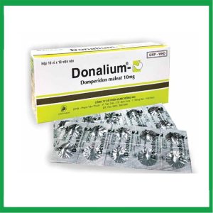Viên nén Donalium điều trị triệu chứng nôn và buồn nôn (10 vỉ x 10 viên)