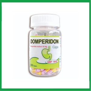 Thuốc Domperidon caps 10mg NIC trị chứng nôn và buồn nôn chai 200 viên
