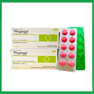 Thuốc Phupogyl điều trị nhiễm trùng răng miệng cấp và mãn tính ( Hộp 2 vỉ x 10 viên)