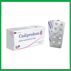 Thuốc Cadipredson 4 USP chống viêm, giảm viêm khớp dạng thấp ( Hộp 5 vỉ x 10 viên)