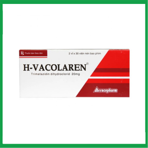 Thuốc H-Vacolaren 20mg Vacopharm điều trị đau thắt ngực (2 vỉ x 30 viên)