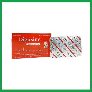 Viên nén Digoxin 0.25mg điều trị suy tim sung huyết