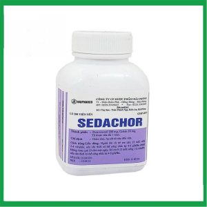 Thuốc Sedachor Haipharco giảm đau, hạ sốt ( Lọ 200 viên)