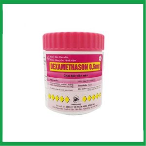 Thuốc Dexamethasone 0,5mg Đồng Nai chống viêm, dị ứng