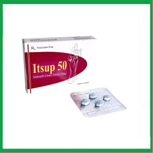Thuốc Itsup 50 trị rối loạn cương dương ( Hộp 1 vỉ x 4 viên)