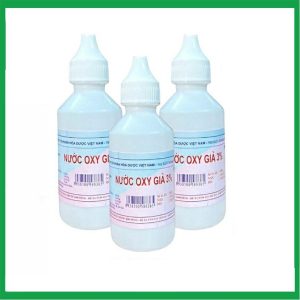 Nước Oxy Già 3% Hóa Dược sát khuẩn vết thương, vết loét, viêm miệng ( Lọ 50ml)