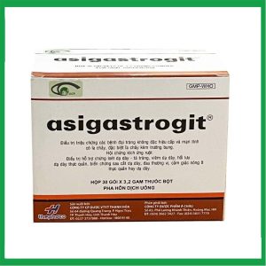 Thuốc Asigastrogit điều trị triệu chứng của các bệnh đại tràng, hội chứng ruột kích thích ( Hộp 30 gói)