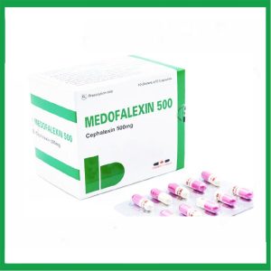 Thuốc Medofalexin 500mg điều trị nhiễm khuẩn (10 vỉ x 10 viên)
